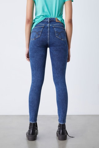 $Jean skinny Bleu