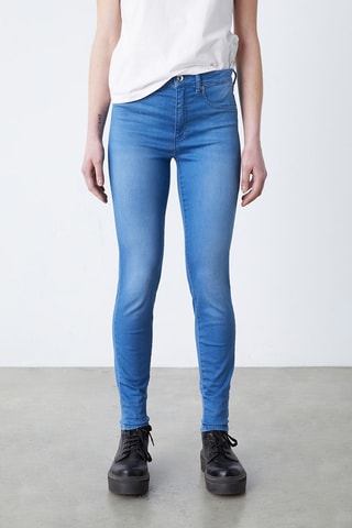 $Jean skinny Bleu