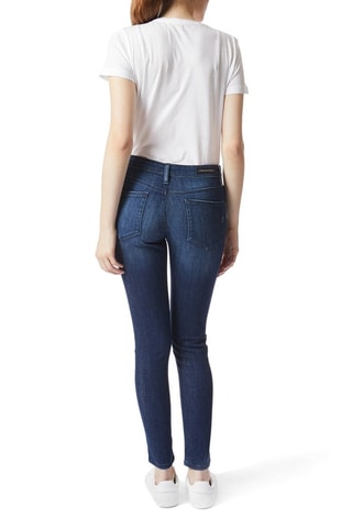 $Jean slim Bleu