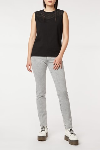 $Jean slim Gris