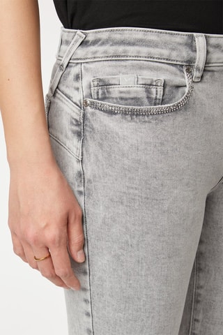 $Jean slim Gris
