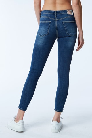 $Jean skinny Bleu marine