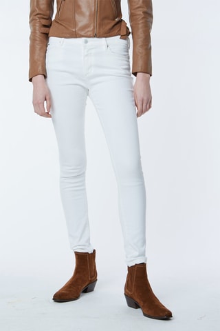 $Jean skinny Blanc
