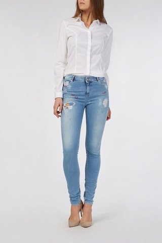 $Jean slim Ciel