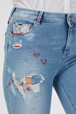 $Jean slim Ciel