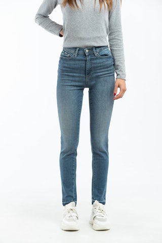 $Jean skinny Bleu