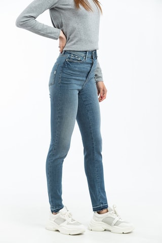 $Jean skinny Bleu