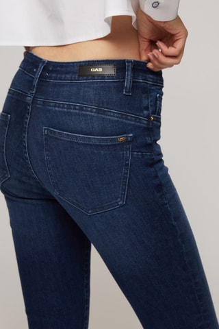 $Jean skinny Star Up - Bleu