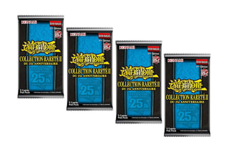 $Yu-Gi-Oh! - 4 Boosters - Collection Rareté II du 25ème Anniversaire