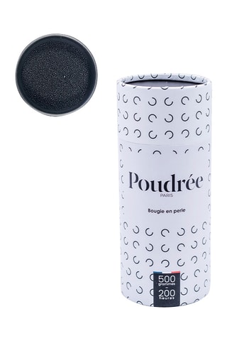 $Bougie poudrée - A parfumer - Noir