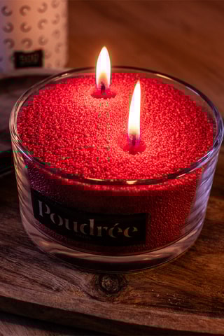 $2 bougies poudrées - A parfumer - Rouge