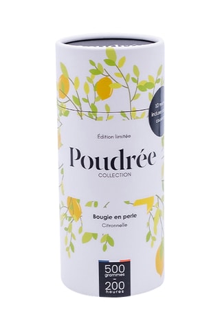 $Bougie poudrée - Citronnelle