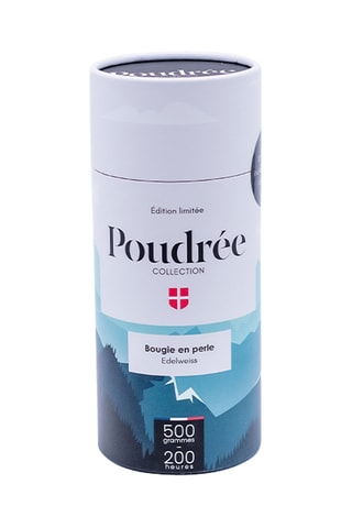 $Bougie poudrée - Edelweiss