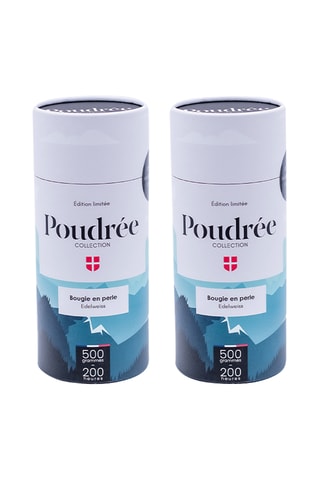 $2 bougies poudrées - Edelweiss