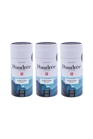 $3 bougies poudrées - Edelweiss