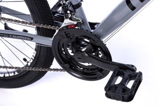 $VTT Rock 26" - Gris et noir - 165 à 190 cm