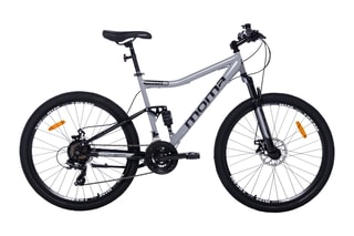 $VTT Rock FS 26" - Gris et noir - 165 à 190 cm - 21 vitesses