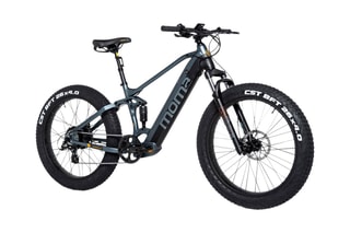 $VTT électrique E-FAT PRO - Gris et noir