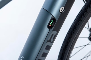$Vélo électrique de ville E-ROAD PRO 28 - Gris et noir