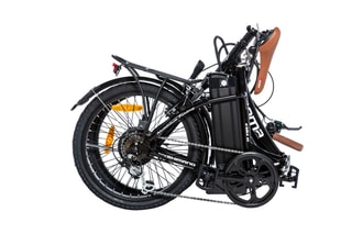 $Vélo électrique pliant de ville Ebike - Noir