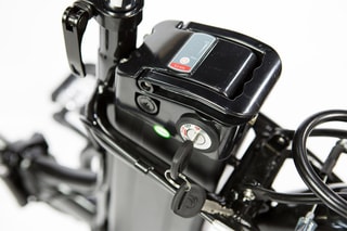 $Vélo électrique pliant de ville Ebike - Noir