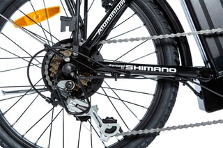 $Vélo électrique pliant de ville Ebike - Noir
