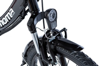 $Vélo électrique pliant de ville Ebike - Noir