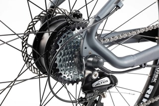 $VTT électrique EMTB - Gris et noir
