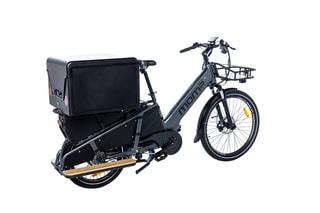 $Vélo cargo électrique de ville E-Long - Noir