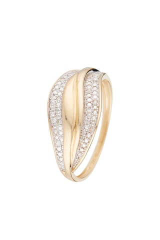 $Bague Tolanaro Or jaune et diamants