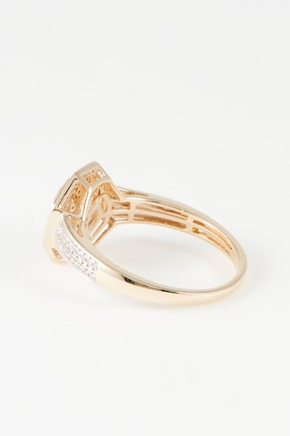$Bague Romance 
Or jaune et diamants