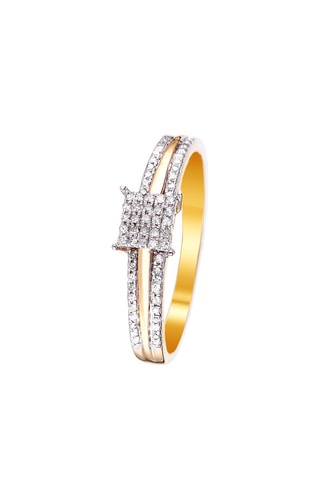 $Bague Mon bonheur Or jaune et diamants