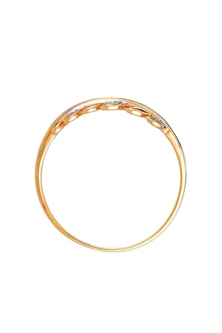 $Bague Gezira Or jaune et diamants