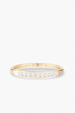 $Alliance Romantic Love Or jaune et diamants
