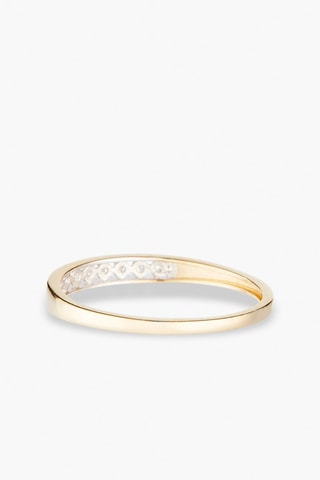 $Alliance Romantic Love Or jaune et diamants