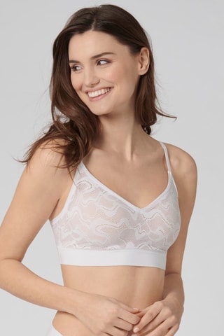 $Brassière GO Allround Lace H P - Blanc