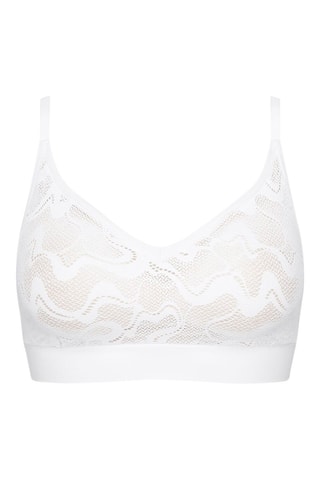 $Brassière GO Allround Lace H P - Blanc