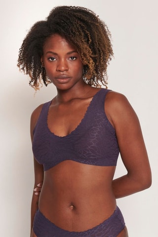 $Brassière Zero Feel Lace 2.0 Bralette - Myrtille