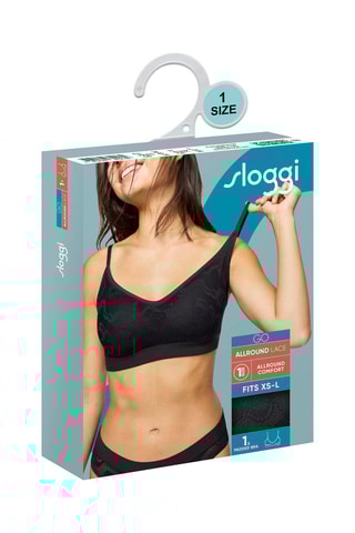 $Brassière GO Allround Lace H P - Noir