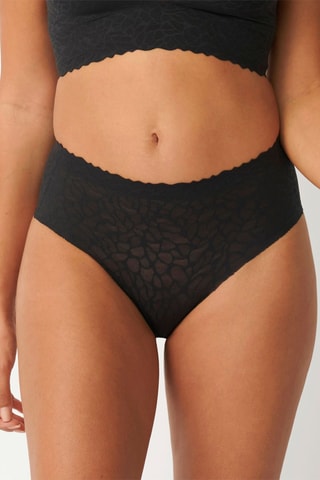 $Hipster taille haute Zero Feel Lace 2.0 - Noir