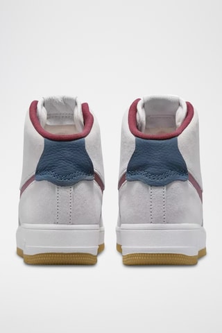 $ Nike Air Firce 1 en nubuck - Blanc