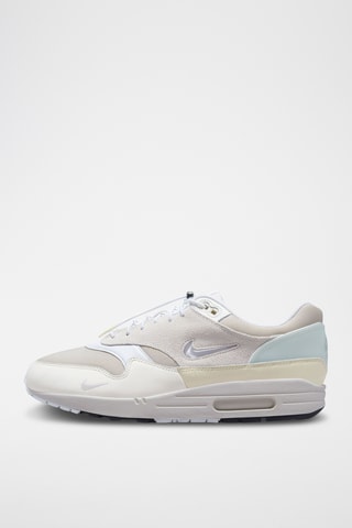 $Nike Air Max 1 Premium en nubuck - Blanc