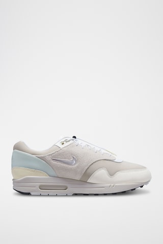 $Nike Air Max 1 Premium en nubuck - Blanc