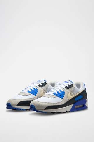 $Nike Air Max 90 Premium en cuir - Blanc