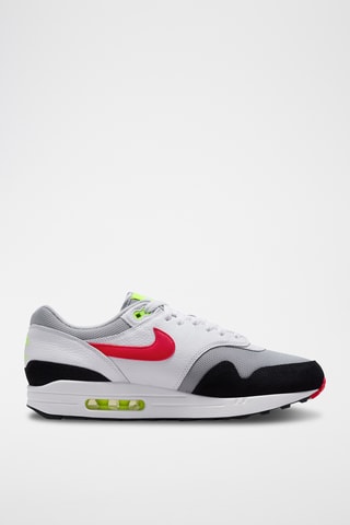 $Nike Air Max 1 en nubuck - Blanc