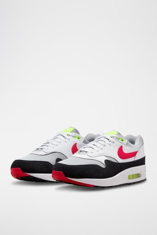 $Nike Air Max 1 en nubuck - Blanc