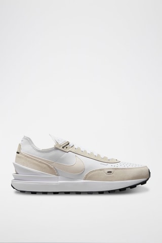 $Nike Waffle One Leather Blanc