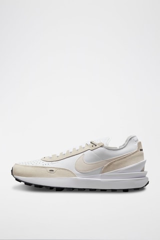 $Nike Waffle One Leather Blanc
