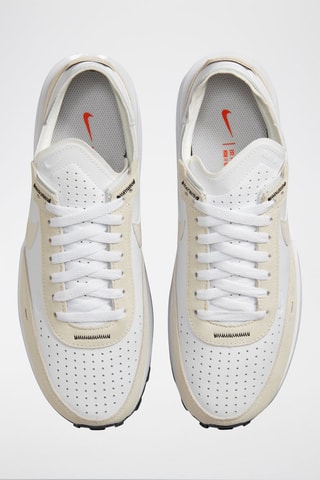 $Nike Waffle One Leather Blanc