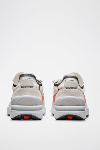 $Waffle One en nubuck Blanc et beige